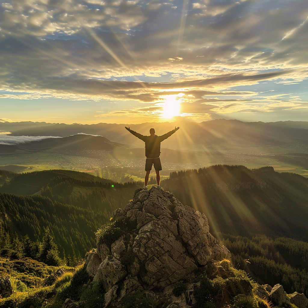 Ein_Mensch_der_auf_einem_Berggipfel