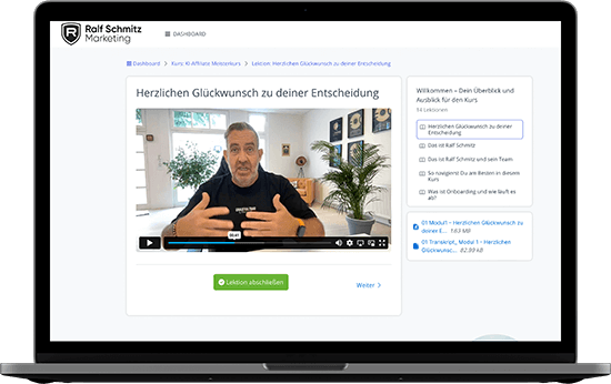 KI-Affiliate-Meisterkurs-Kurs