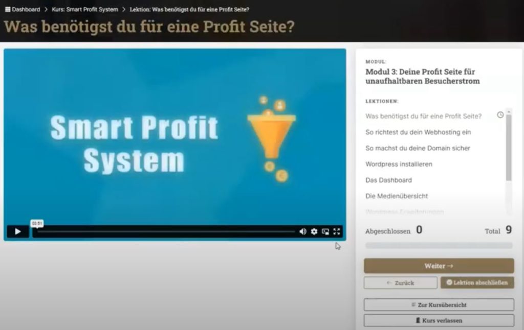 Smart Profit System Modul3