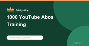 1000 YouTube Abos Training Erfahrungen – Bewertung Chris Boenig Kurs 2026